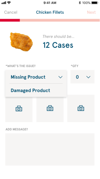 Create issue — product detail and photos