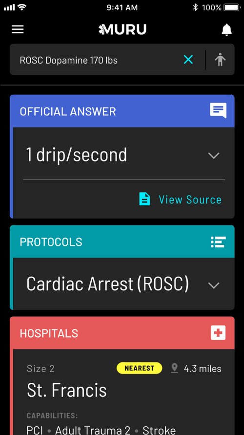 Search Wireframe